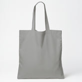 Light Grey Cotton Tote Bag 13 x 15 Inch – Reusable Eco-Friendly Canvas Shopping, Travel & Daily Carry Bag