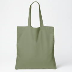 Sage Cotton Tote Bag 13 x 15 Inch – Reusable Eco-Friendly Canvas Shopping, Travel & Daily Carry Bag