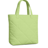 Sage Microfiber Quilted Tote Bag 13 x 15 Inch – Lightweight, Durable Shoulder Bag for Shopping, Travel & Daily Use