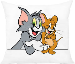 Custom Image Printed Cushion | 100% Cotton Print Personalized Cushion for Gifting | Decorative Cushion for Sofa & Living Room (Pack of 1)